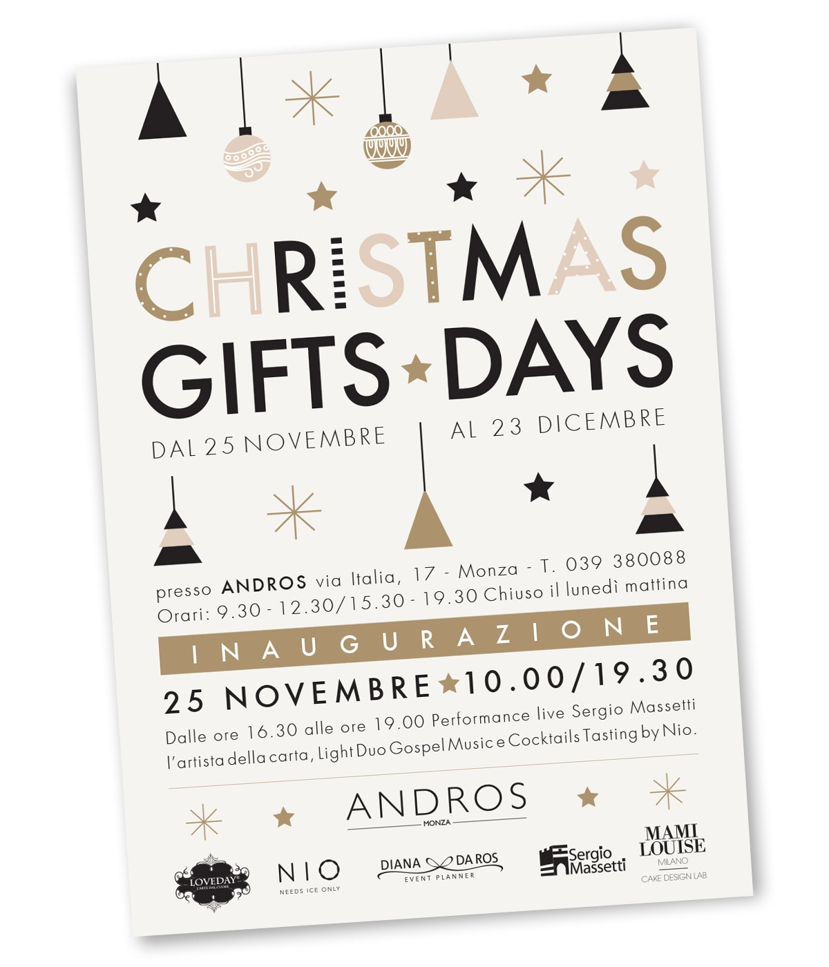 Invito-CHRISTMAS-GIFTS-DAYS-2017 by Diana Da Ros