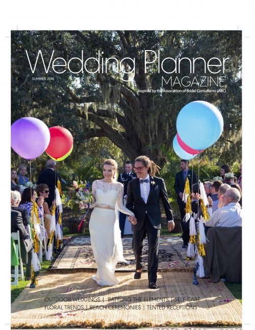 Diana Da Ros su wedding planner magazine summer issue cover 