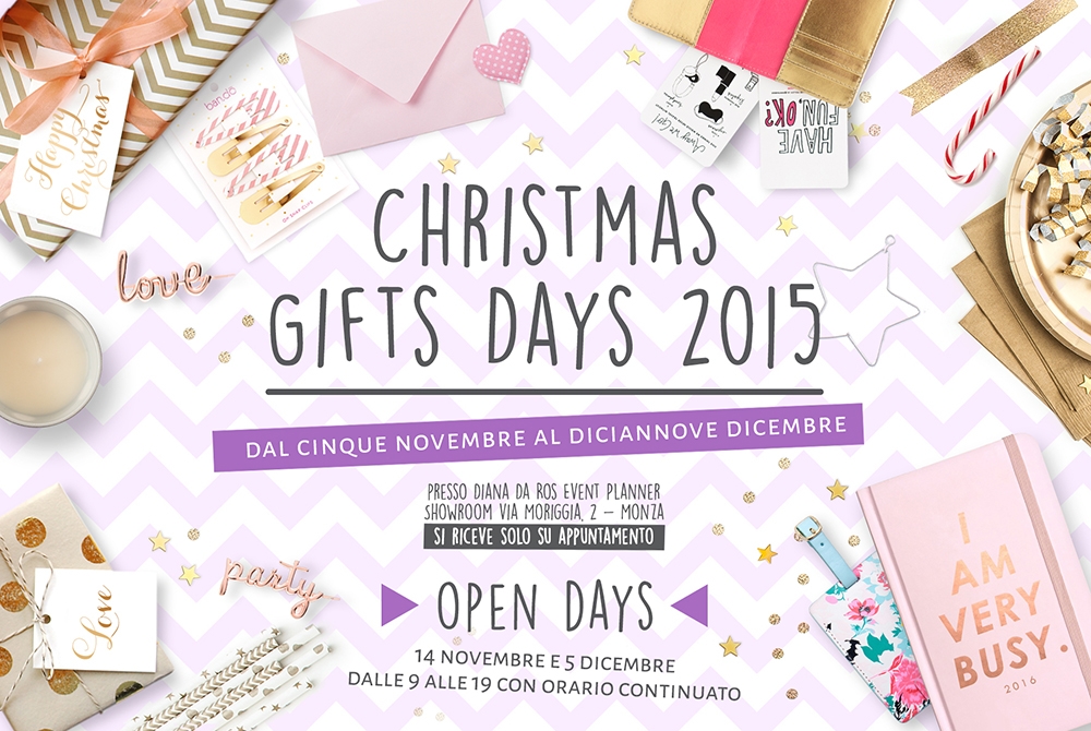 CHRISTMAS GIFTS DAYS 2015 Cartolina by Diana Da Ros