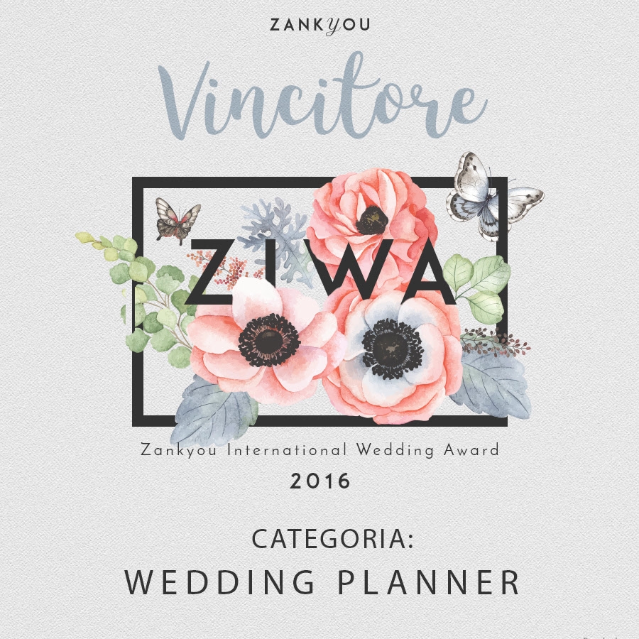 DIANA DA ROS ZIWA 2016 WEDDING PLANNER AWARD premio-ZIWA-2016-Wedding-planner-Diana-Da-Ros by Diana Da Ros