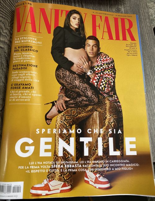 Diana Da Ros su cover vanity fair