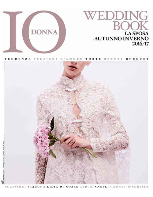 Diana Da Ros su io donna wedding book autunno 2016 