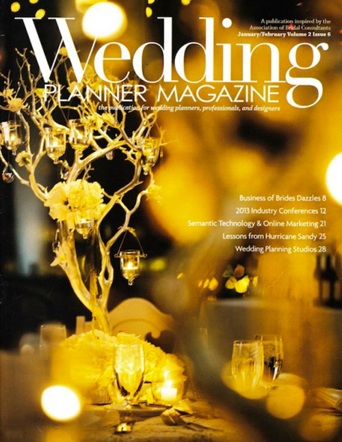 Diana Da Ros su wedding planner magazine gennaio 2016 